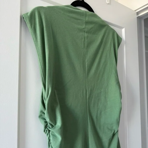 Reformation green Alden stretch knit mini dress - size XL NWT - Picture 12 of 12